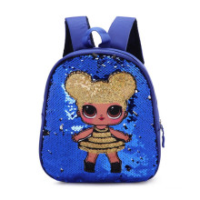 Small fashion mini sequin school backpack sequins backpacks bag set for girls